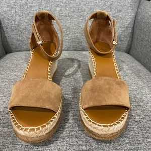Franco Sarto Clemens Espadrille Wedge Sandal 7.5